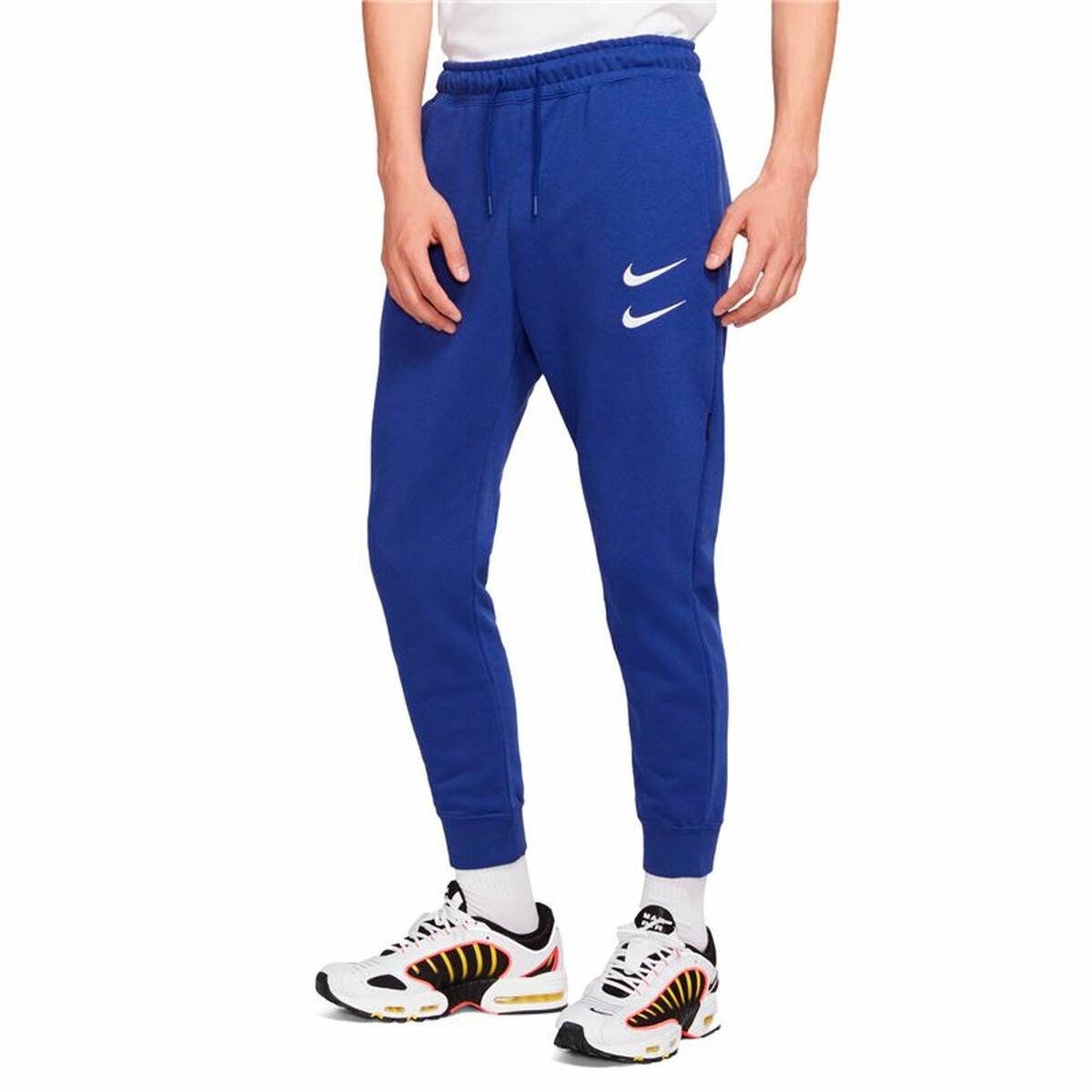 Long Sports Trousers Nike Blue Men