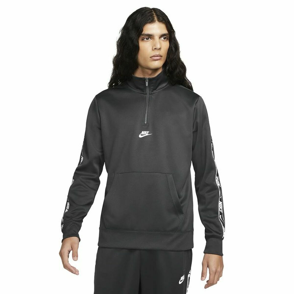 Men’s Sweatshirt without Hood  Sportswear  Nike Dark grey