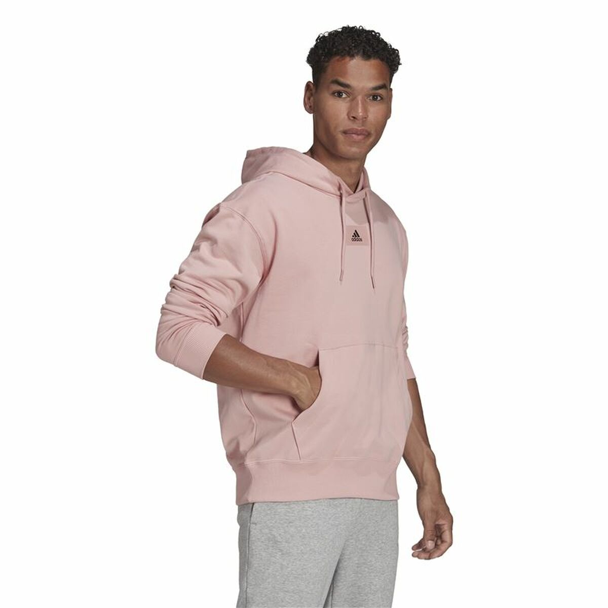 Men’s Hoodie Adidas Essentials Pink