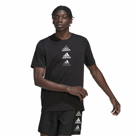 Men’s Short Sleeve T-Shirt Adidas Designed To Move Logo